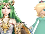 Rosalina with Palutena.