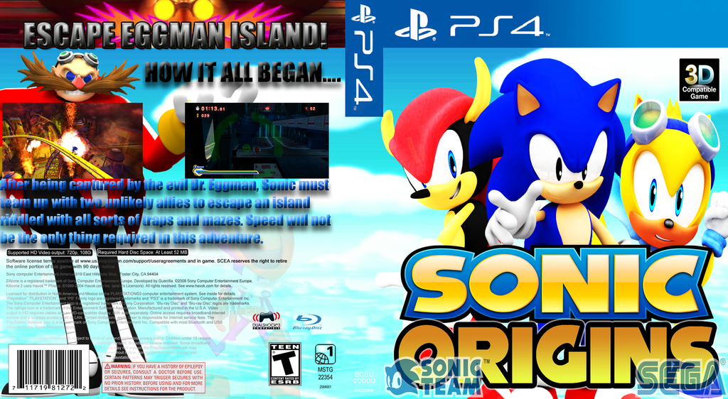 Sonic Origins Remasters Four Landmark Sega Games On Switch, PC