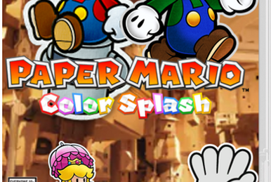 Paper Mario Color Splash Abstracted Fantendo Game Ideas
