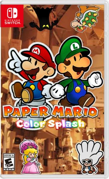 Paper Mario Color Splash Nintendo Switch Fantendo Game Ideas Paper Mario Color Splash Nintendo Switch Fantendo Game Ideas