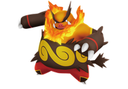 3D Emboar sprite