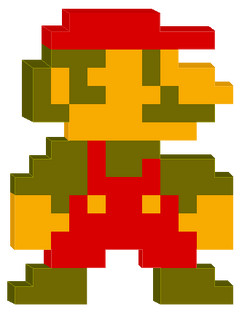 Pixel mario store
