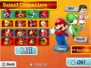 Early Character Selection Screenshot