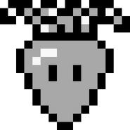 The sprite of the Carrot used in Super Mario Land 2: 6 Golden Coins