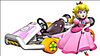 Peach in Mario Kart 9 PC