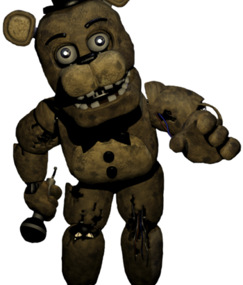 Download Editwithered Fredbear - Fnaf Withered Freddy Full Body