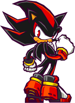 Classic Shadow The Hedgehog By Theleonamedgeo - Classic Shadow The Hedgehog  - Free Transparent PNG Clipart Images Download