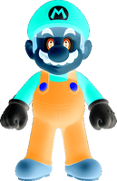 Negative Mario (Negative clone of Mario)