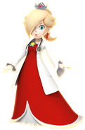 Dr. Fire Rosalina in Dr. Mario World.