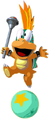 Lemmy Koopa (SMB3AS sprite colors)- New Super Mario Bros. Wii