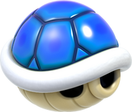 Artwork of the Blue Shell.