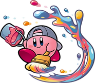 Paint Kirby in Kirby Super Star Ultra