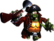 Kaptain K. Rool in Donkey Kong Country 2: Diddy's Kong Quest