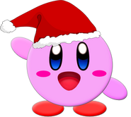 Kirby Christmas art. (By Locky'12 (t∣b∣c))