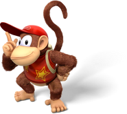 Diddy Kong Artwork - Donkey Kong Country Tropical Freeze