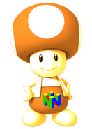 The Nintendo 64 Toad