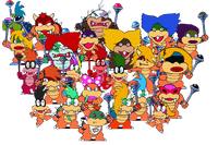 2D group art plus deleted ones from The Koopalings Project (By SuperToadMan (t∣b∣c))