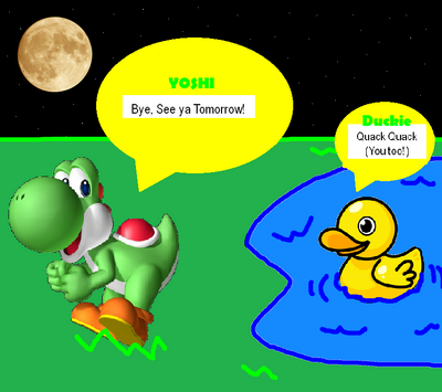 Duckie and Yoshi 2