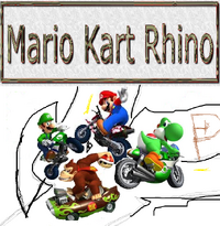 Mario Kart Rhino