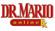 North American logo for Dr. Mario Online Rx