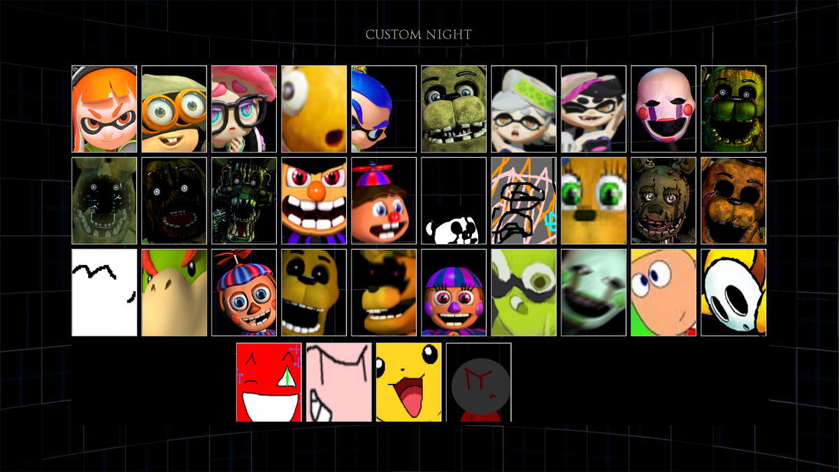 Ultimate Custom Night Preset Ideas : r/fivenightsatfreddys