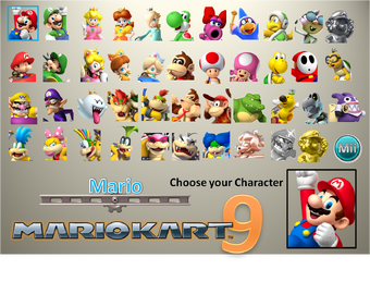 mario kart 9 wii u