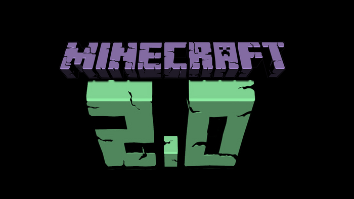 minecraft logo wallpaper creeper