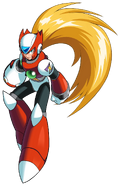 Mega Man Maverick Hunter X artwork.