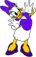 Solo artwork of Daisy Duck