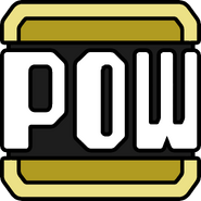 Gold POW Block - 2D art