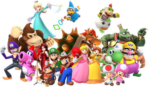 Glitch Dissy Poki ? Splatoon, Mario characters, Illustration