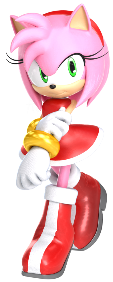 Amy Rose Sonic Filme Game Blocos Montar