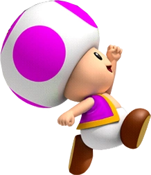 mario purple toad