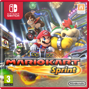 mario kart 8 red box art