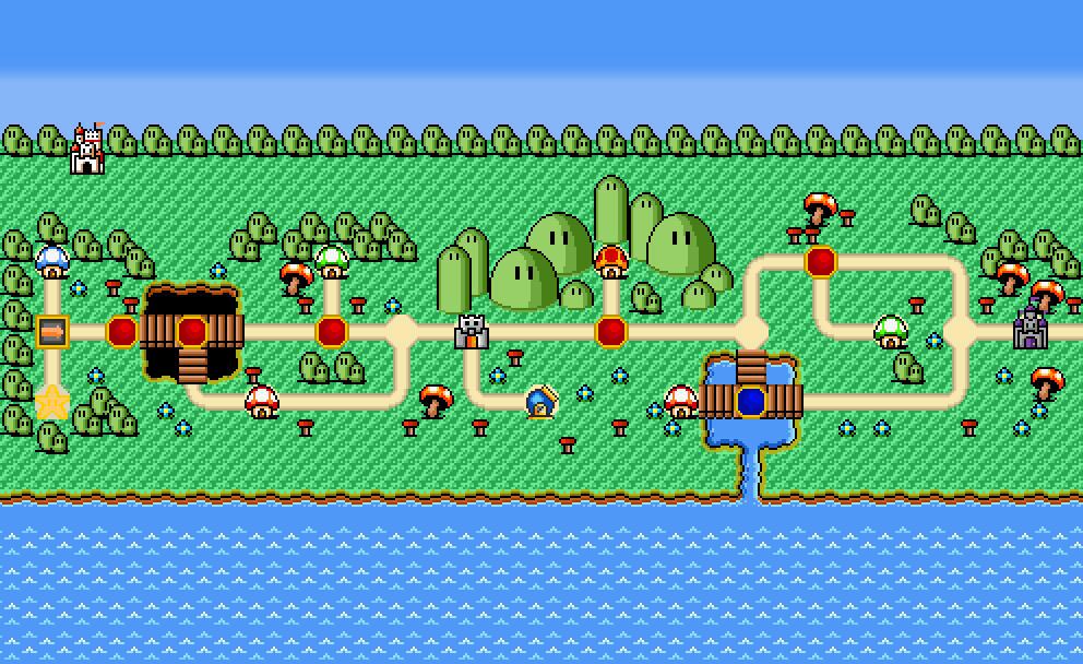 new super mario bros flash