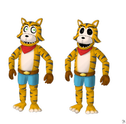 Tigore the Tiger's design.