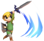 Toon Link Slashing