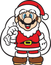 Christmas Santa - Mario (SS)