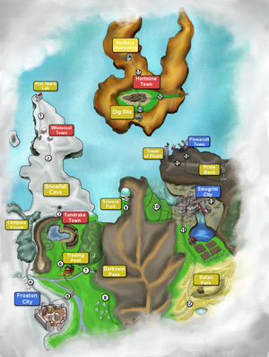 Pokemon Legends Arceus Map Locations List