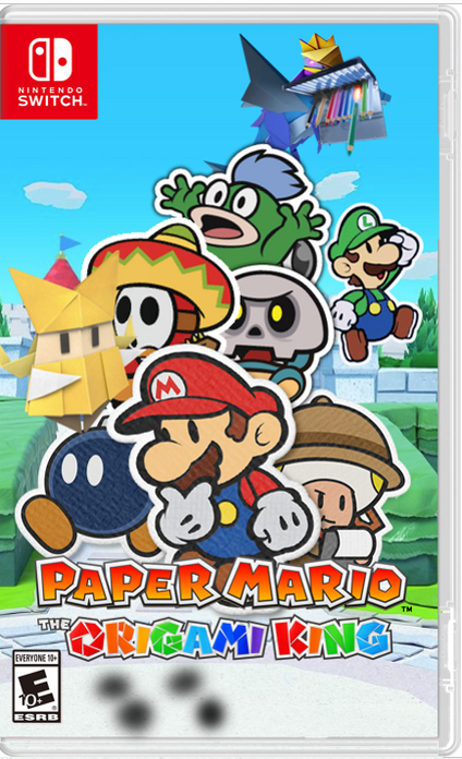 Paper Mario: The Origami King - All Bowser Jr. Story Scenes & Moments 