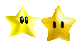 Power Stars in Super Mario 64 and Super Mario 64 DS.