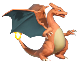 SSB 35 Mega Charizard Y shiny - made with Hero Forge