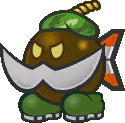 A possible beta design for Bobbery in Paper Mario: The Thousand-Year Door