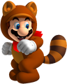 Statue Mario (Tanooki form)