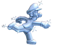 Silver Luigi CRUISER via Silver Mario amiibo