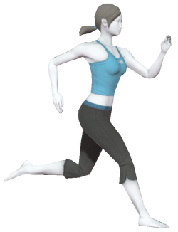 Wii fit trainer model shop