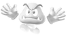 Ghost goomba with hands