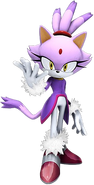 Blaze the Cat (Chaos Emerald Mission #5 Only)