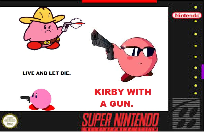 Kirby With A Gun Fantendo Game Ideas & More Fandom