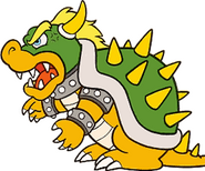 Bowser's Artwork For Super Mario Bros